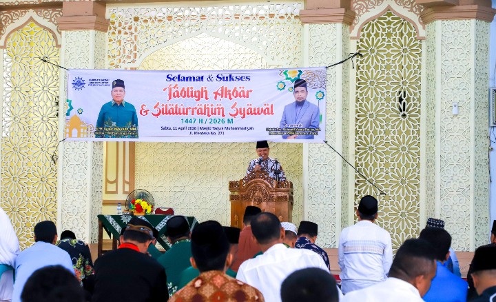 Wali Kota Pematangsiantar Wesly Silalahi, SH, MKn Diwakili Staf Ahli Bidang Pembangunan Muhammad Hamdani Lubis, SH Hadiri Kegiatan Tabligh Akbar dan Silaturahmi Syawal Pengurus Daerah (PD) Muhammadiyah Kota Pematangsiantar