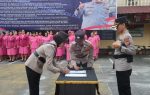 Kapolres Pematangsiantar Pimpin Upacara Sertijab Kapolseķ Siantar Marihat & Sianțar Selatan