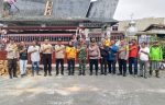 Kapolsek Siantar Selatan Dampingi Camat Monitoring Kebersihan & Pengecetan Jorat Sangnawaluh
