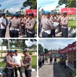 Sie Propam Polres Simalungun Gelar Gaktibplin di Polsek Panei Tongah, Cek Kelengkapan Senpi Hingga Masa Berlaku SIM Personel